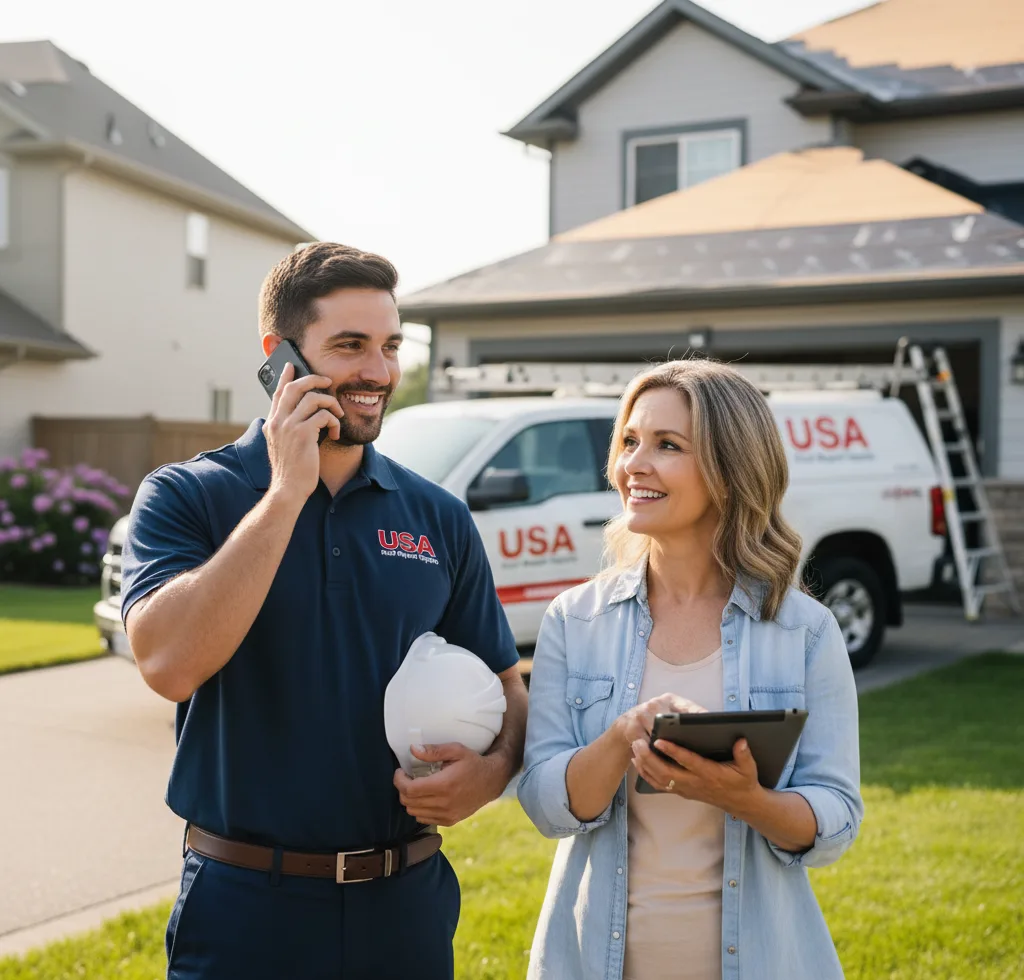 USA Roof Repair Experts customer support in Truckee
